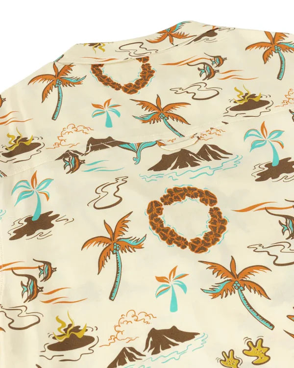 THE CRITICAL SLIDE SOCIETY - Islands Resort Shirt - Butter