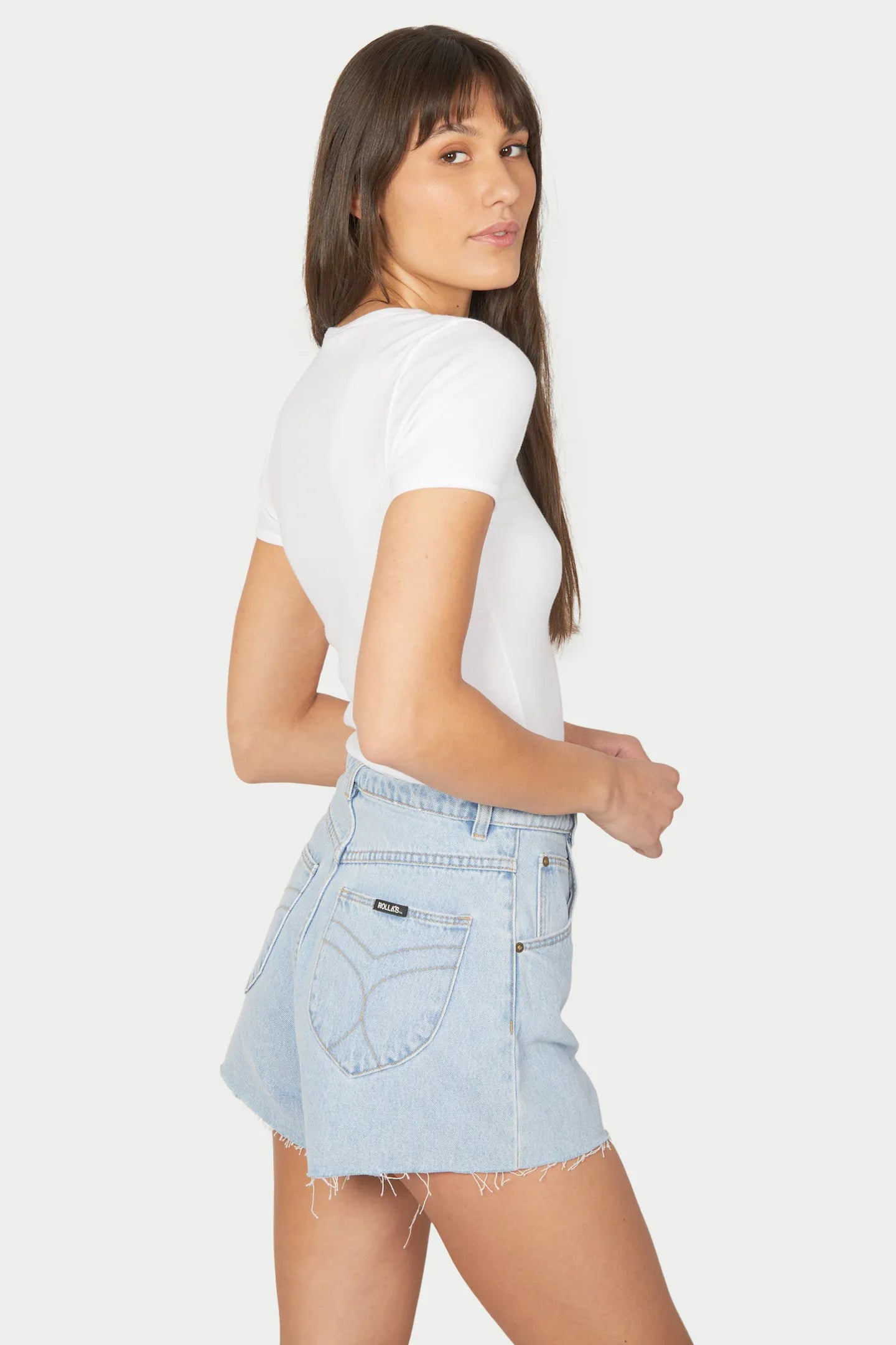 ROLLA’S - Womens Mirage Short - Nina Blue Organic