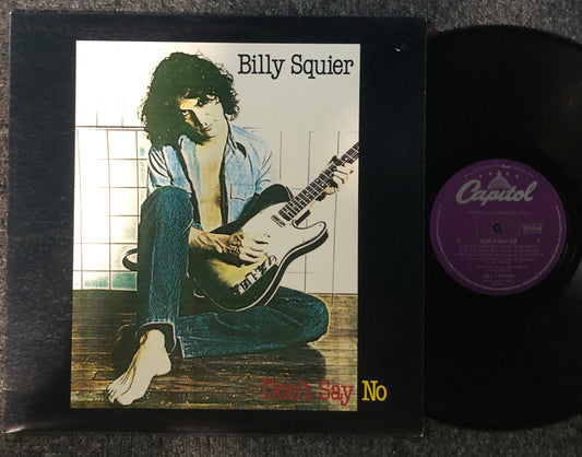 BILLY SQUIER Don’t Say No Lp 1981 Oz NM