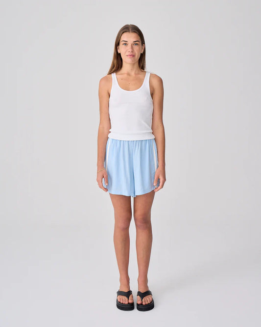 NEAR THE SEA - Racer Short - Ocean