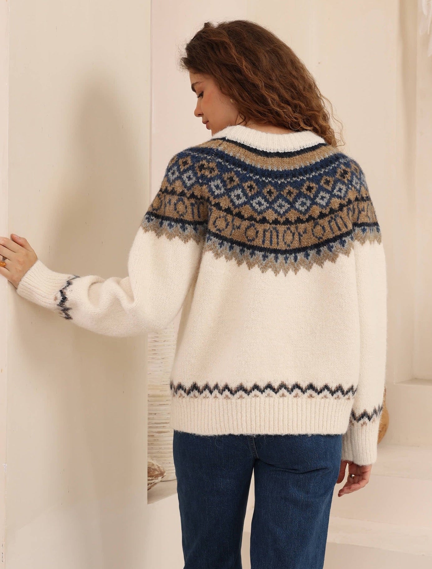 IRIS MAXI - Woodstock Cardigan - NAVY