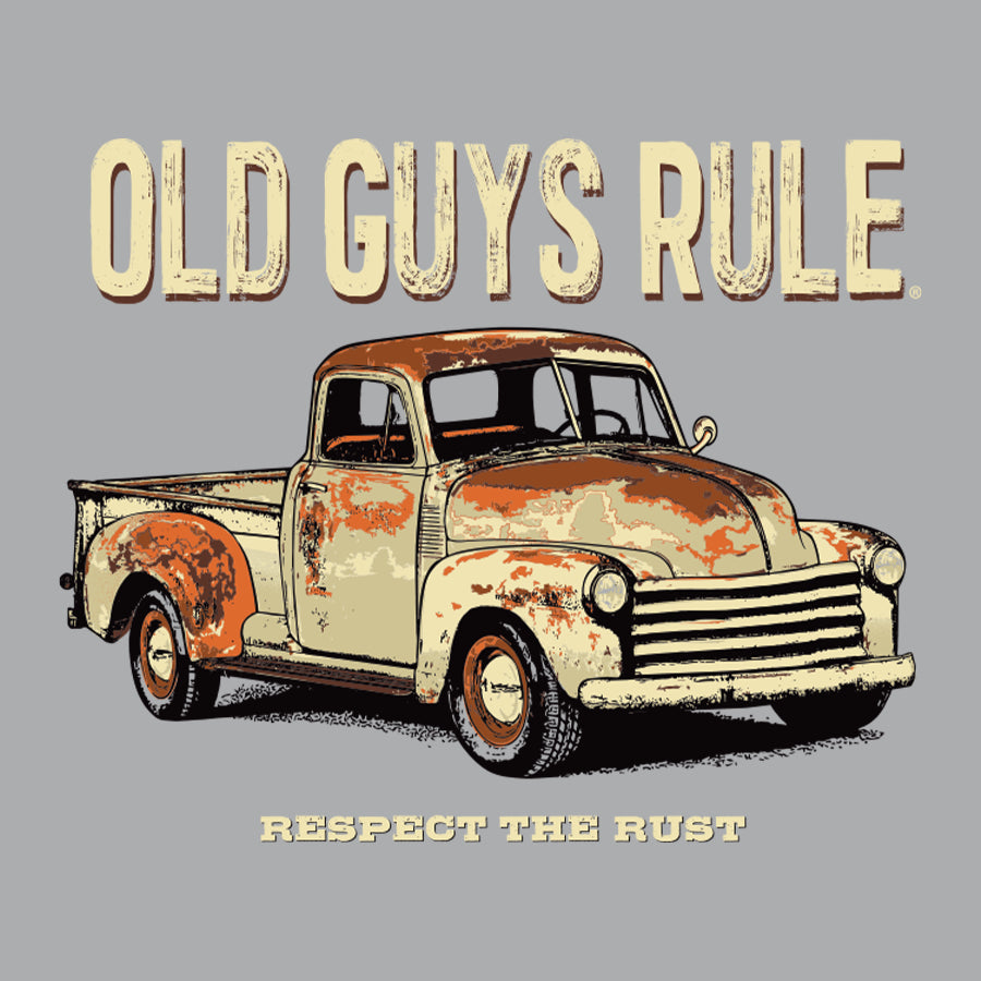 OLD GUYS RULE - Respect The Rust - SPORTS GREY
