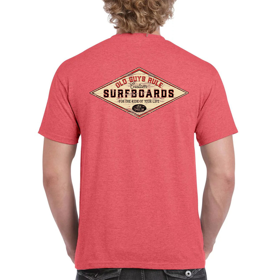 OLD GUYS RULE - Custom Surf - Red