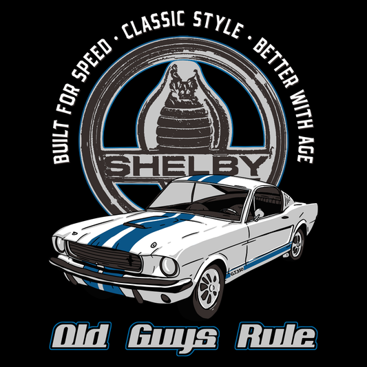 OLD GUYS RULE - SHELBY GT350 SST - BLACK