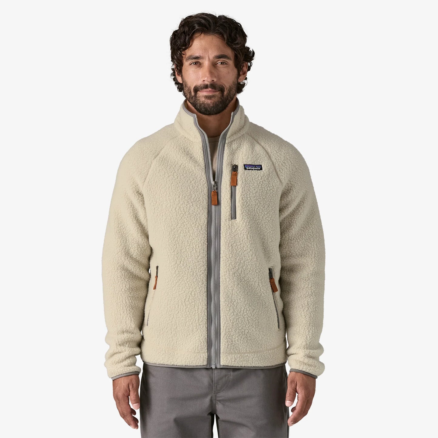 PATAGONIA - Men's Retro Pile Fleece Jacket - Pelican