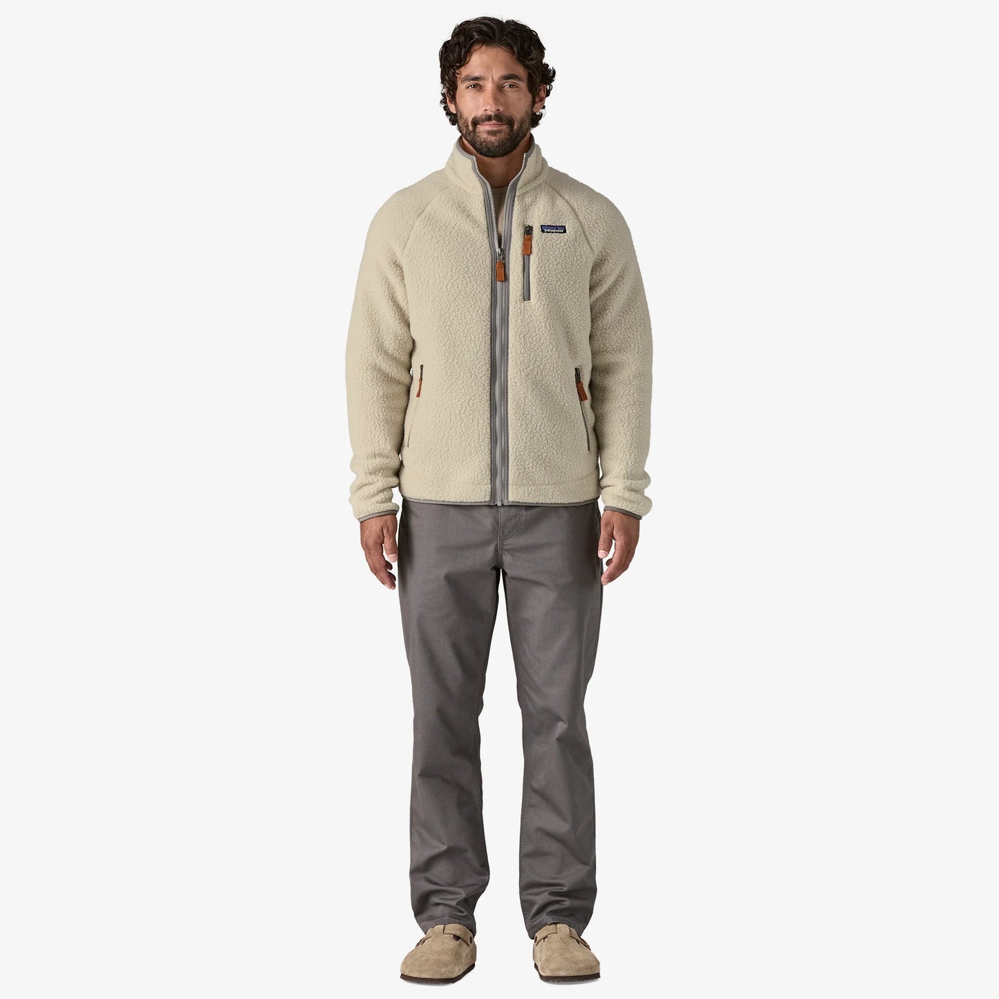 PATAGONIA - Men's Retro Pile Fleece Jacket - Pelican