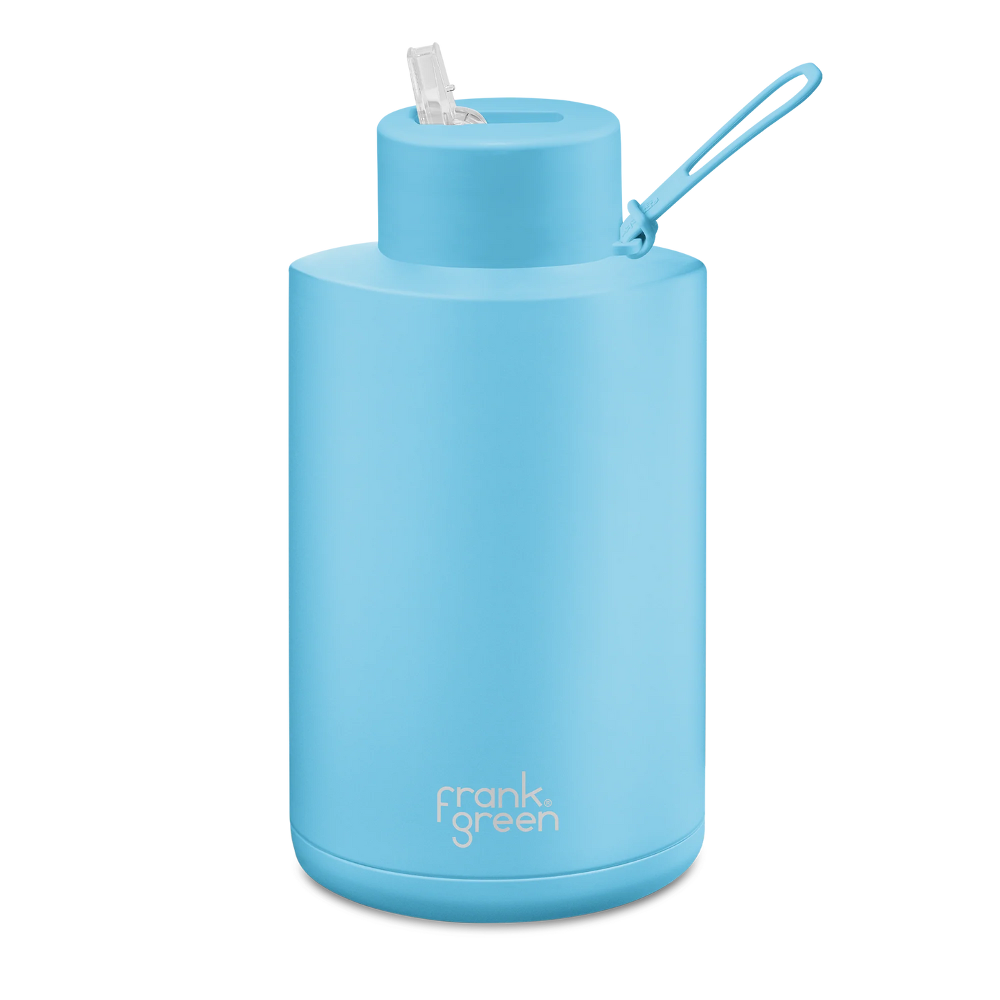 FRANK GREEN - Ceramic Reusable Bottle with Straw Lid - Extra Large 68oz / 2,000ml