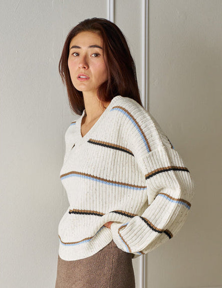 VALERIA LABEL -  LOLA JUMPER - STRIPE