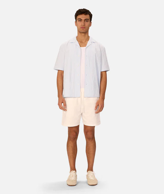 INDUSTRIE - The Sorrento Short Sleeve Shirt - Sky / White