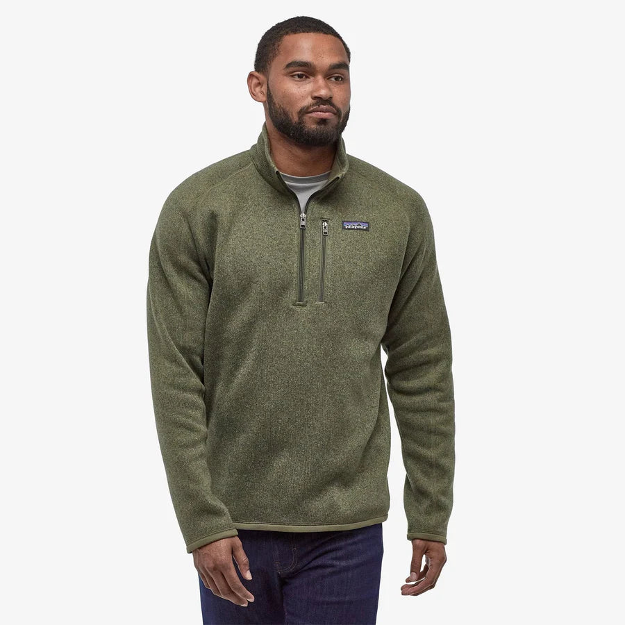 PATAGONIA - Men's Better Sweater 1/4 Zip - Industrial Green