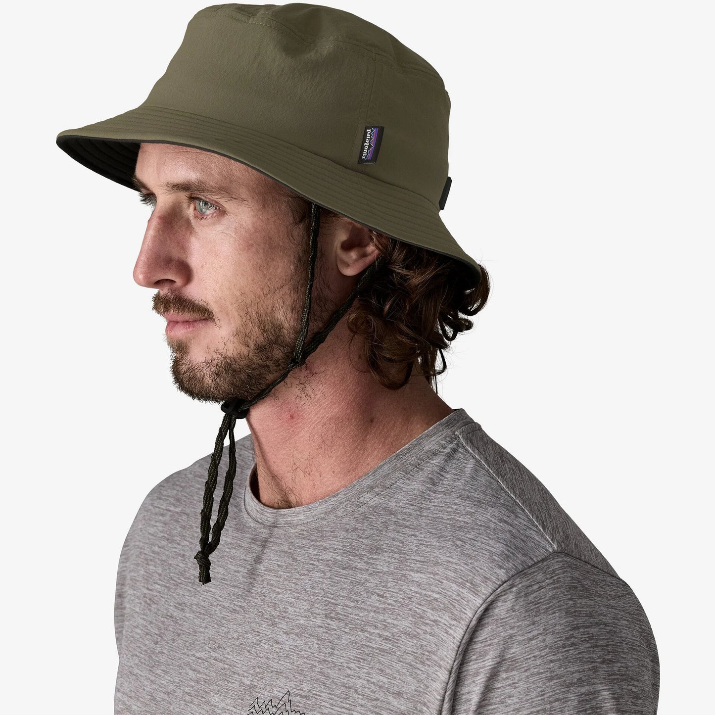PATAGONIA - Surf Brimmer Bucket Hat - Basin Green