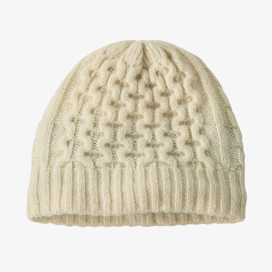 PATAGONIA - Coastal Cable Beanie - Birch White