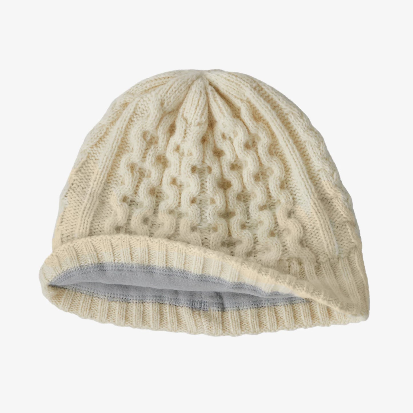 PATAGONIA - Coastal Cable Beanie - Birch White