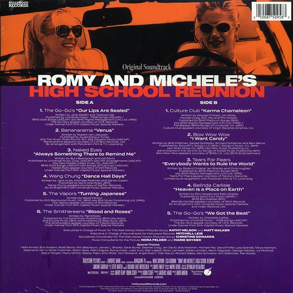 Romy & Michele’s High School Reunion – Original Soundtrack (Limited Violet Vinyl LP) New