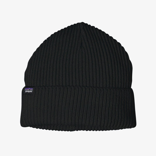 PATAGONIA - Fishermans Rolled Beanie - BLACK