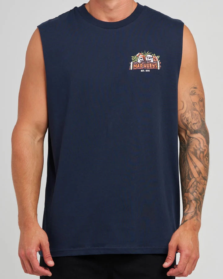THE MAD HUEYS - Troppo Captain Muscle - NAVY