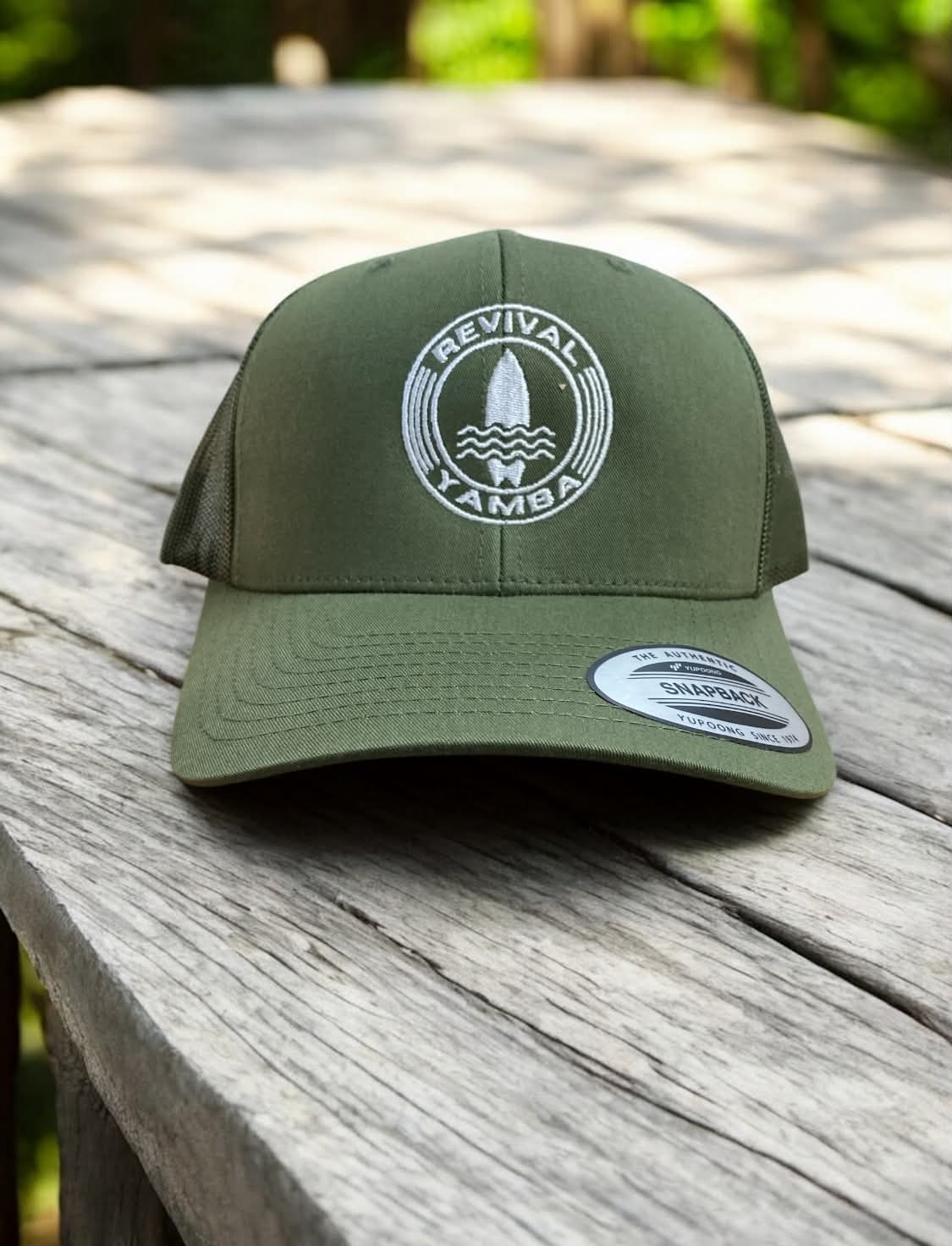 REVIVAL - Surf Logo 5 Panel Retro Trucker Cap