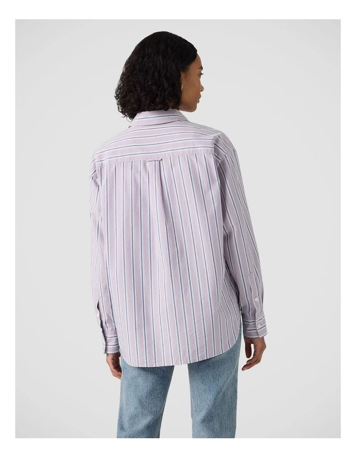 LEVI'S - Women's Harlie Boyfriend Shirt - COSTANZA STRIPE