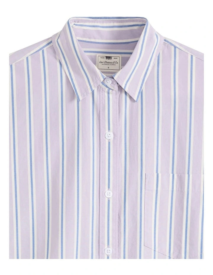 LEVI'S - Women's Harlie Boyfriend Shirt - COSTANZA STRIPE
