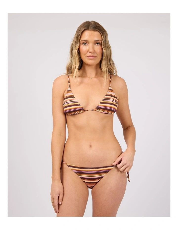 ALL ABOUT EVE - Soleil Adjustable Tri - Rainbow Stripe