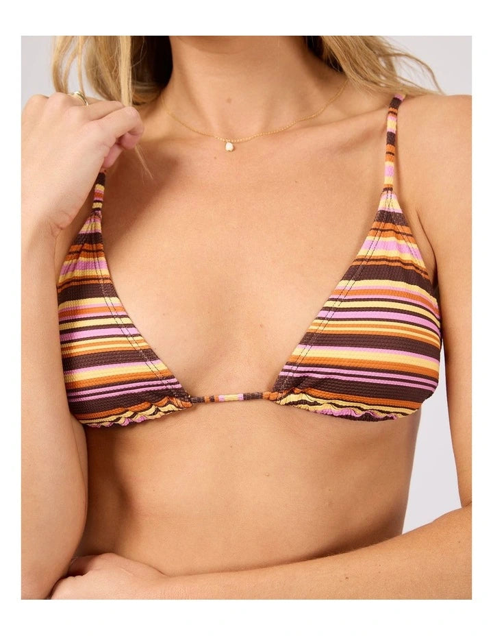 ALL ABOUT EVE - Soleil Adjustable Tri - Rainbow Stripe
