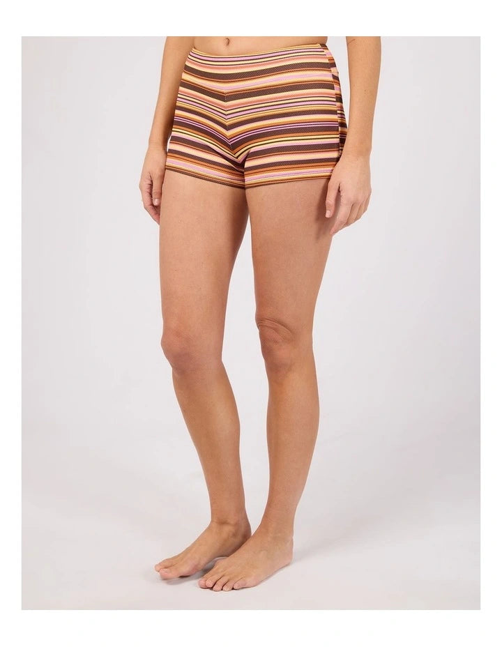 ALL ABOUT EVE -  Soleil Boy Leg Pant - Rainbow Stripe