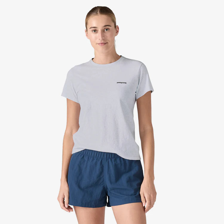 PATAGONIA - W's P-6 Logo Responsibiliti Tee - FIBRE WHITE