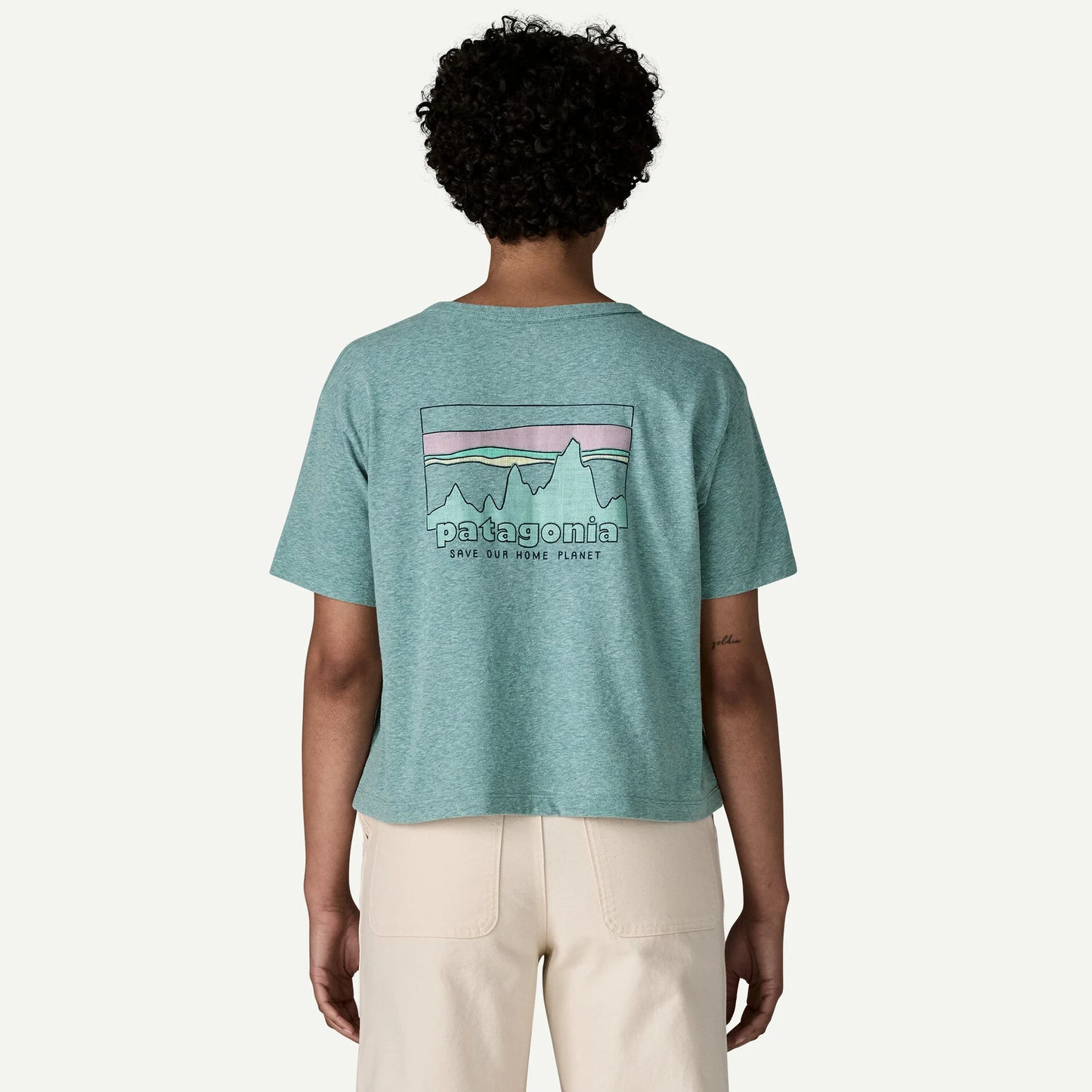 PATAGONIA - Women's '73 Skyline Easy-Cut Responsibili-Tee® - Blue Sage