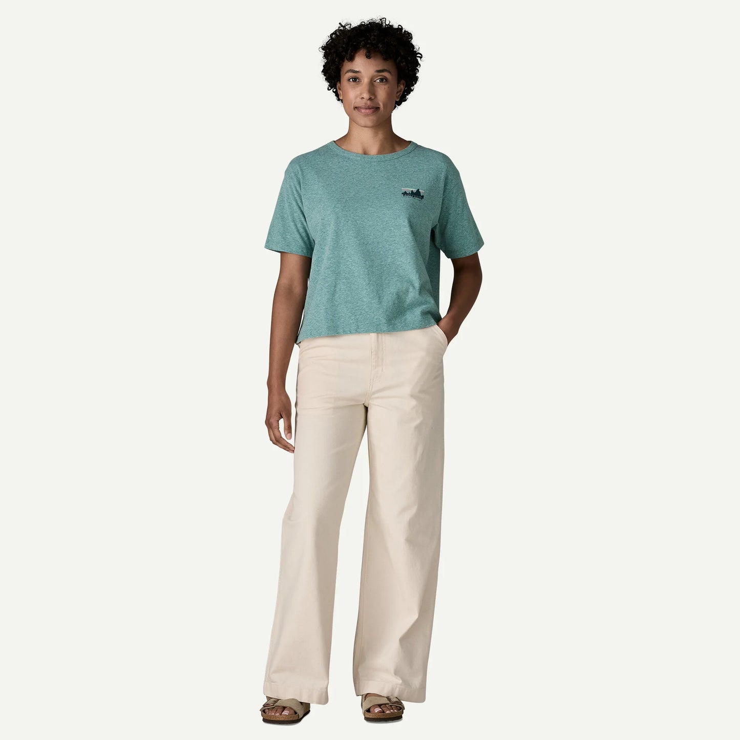 PATAGONIA - Women's '73 Skyline Easy-Cut Responsibili-Tee® - Blue Sage