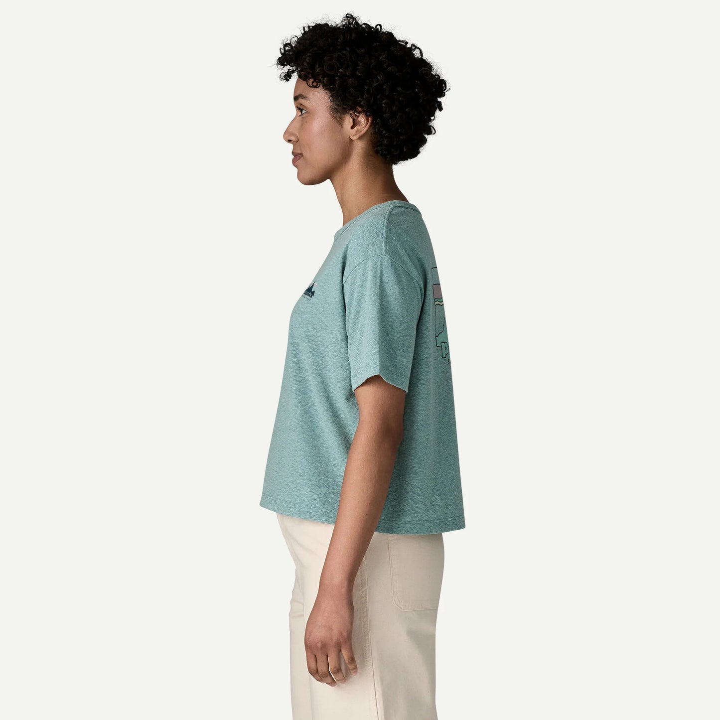 PATAGONIA - Women's '73 Skyline Easy-Cut Responsibili-Tee® - Blue Sage