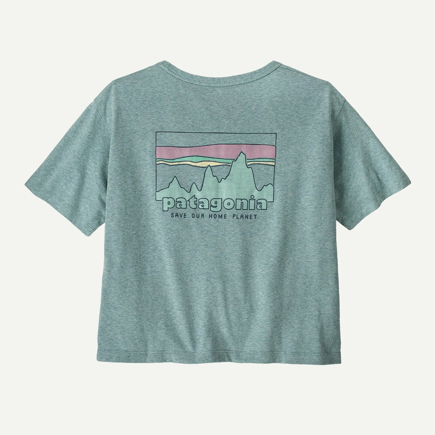 PATAGONIA - Women's '73 Skyline Easy-Cut Responsibili-Tee® - Blue Sage