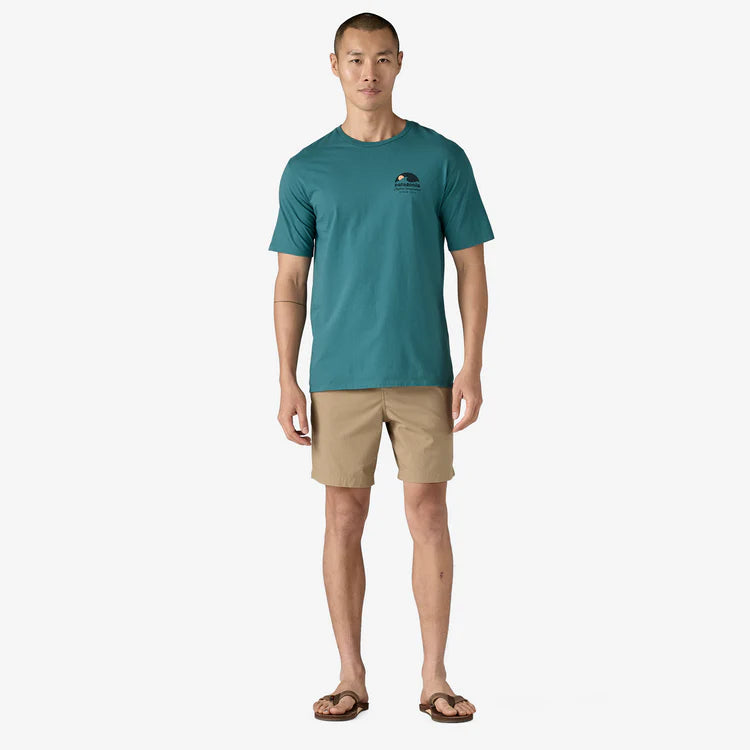 PATAGONIA - Men's Applied Imagination Organic T-Shirt- WETLAND BLUE