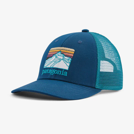 PATAGONIA - Line Logo Ridge LoPro Trucker Hat - Lagom Blue