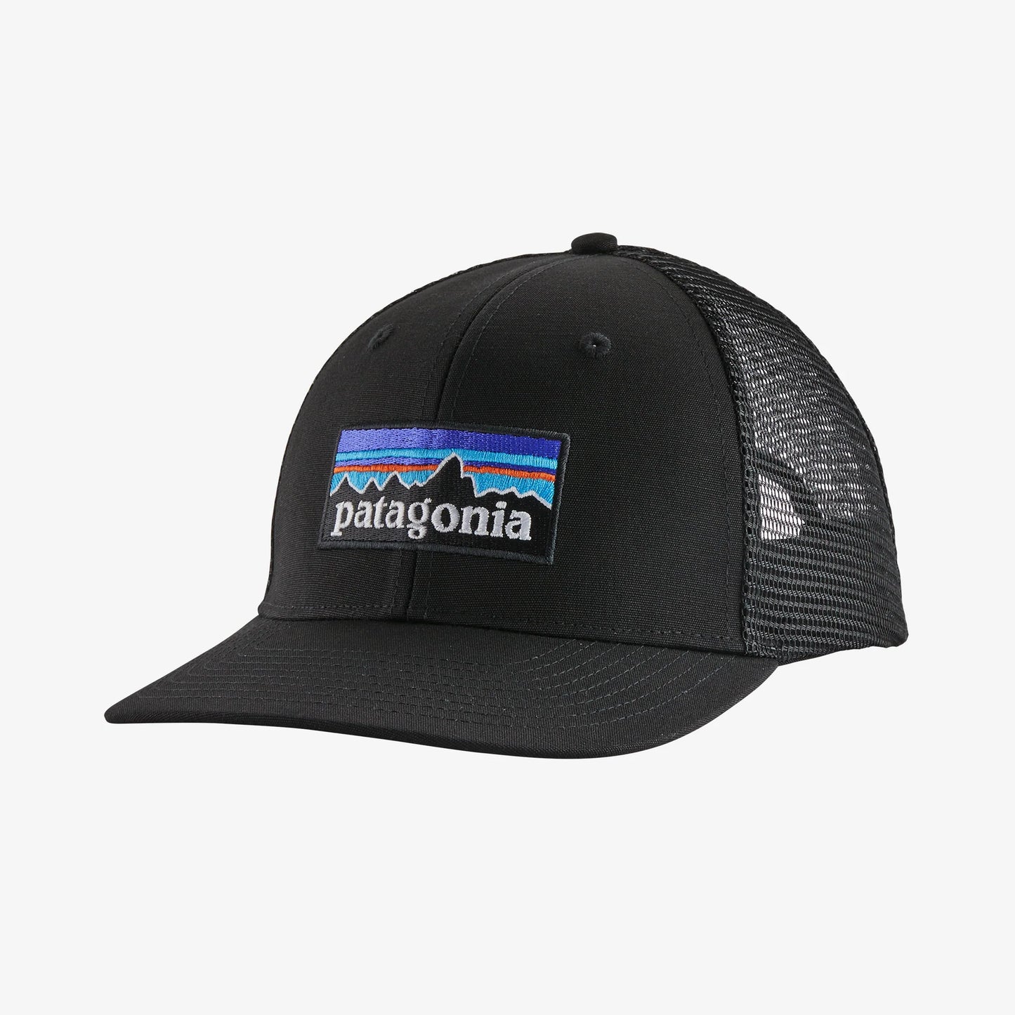 PATAGONIA - P-6 Logo Trucker Hat -  Black