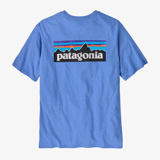 PATAGONIA - M's P-6 Logo Responsibilti- Tee - Abundant Blue