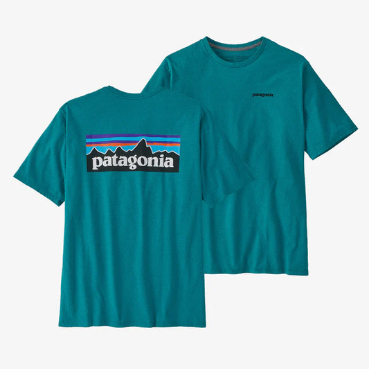 PATAGONIA - M's P-6 Logo Responsibilti- Tee - BELAY BLUE
