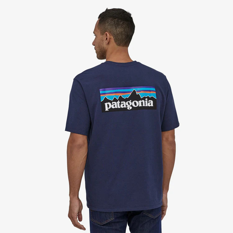PATAGONIA - M's P-6 Logo Responsibilti- Tee - Lago Blue