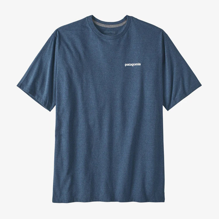 PATAGONIA - M's P-6 Logo Responsibilti- Tee - Utility Blue
