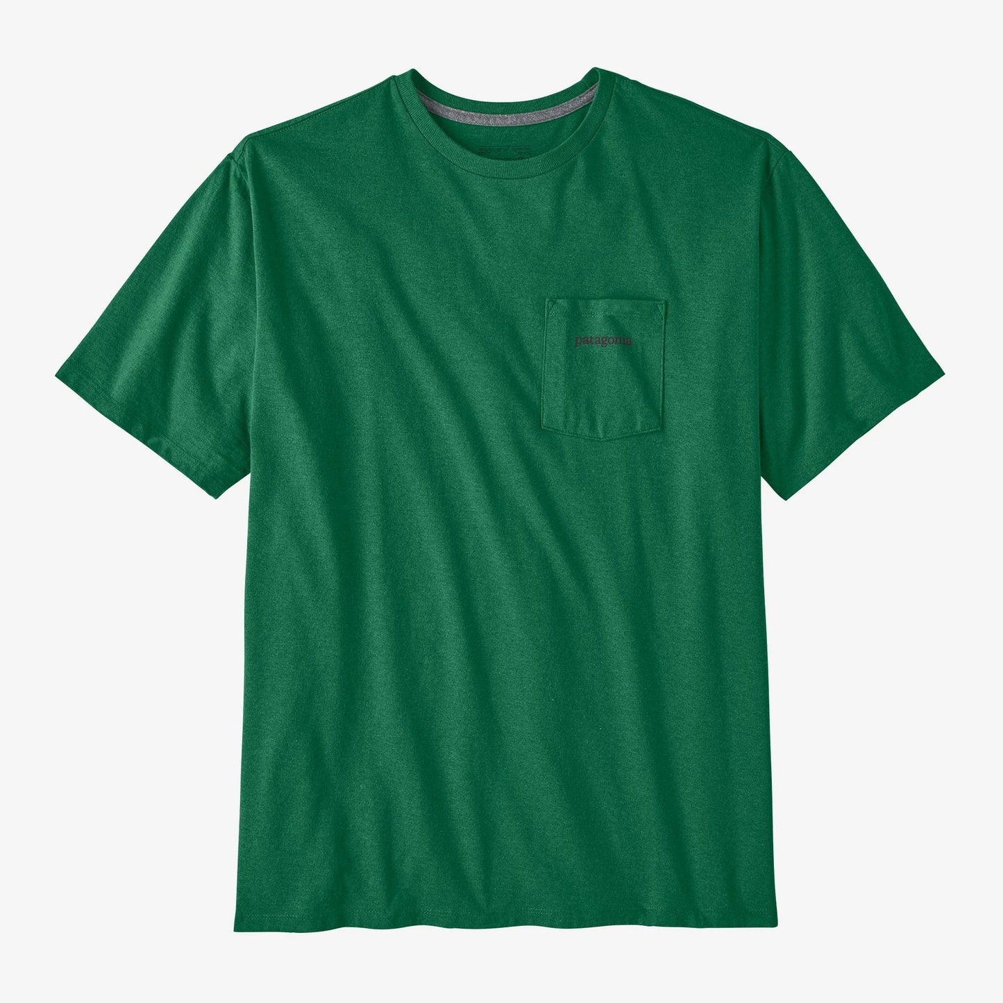 PATAGONIA - Men's Line Logo Ridge Pocket Responsibili-Tee® - GATHER GREEN