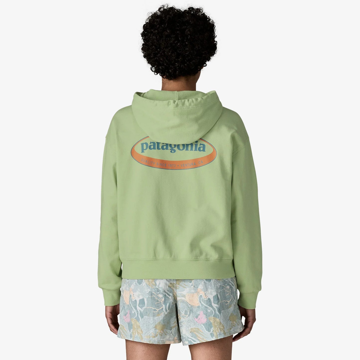 PATAGONIA - Women’s '95 Oval Logo Daily Hoody - Lichen green