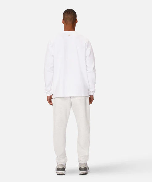 INDUSTRIE - The Bridgeport Waffle L/S Tee - CHALK