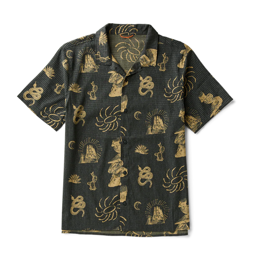 ROARK - Bless Up Breathable Stretch Shirt - Onyx