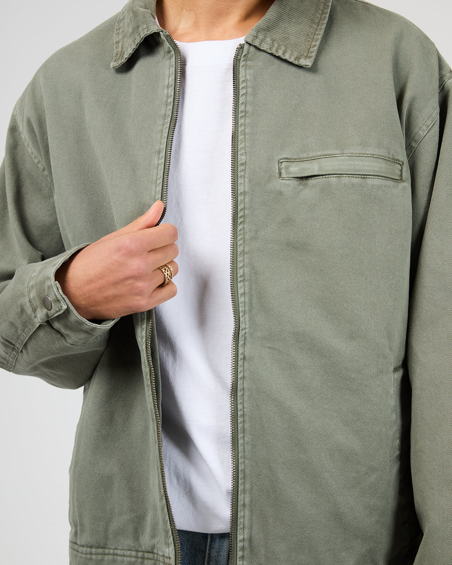 SILENT THEORY - Holland Jacket - Green