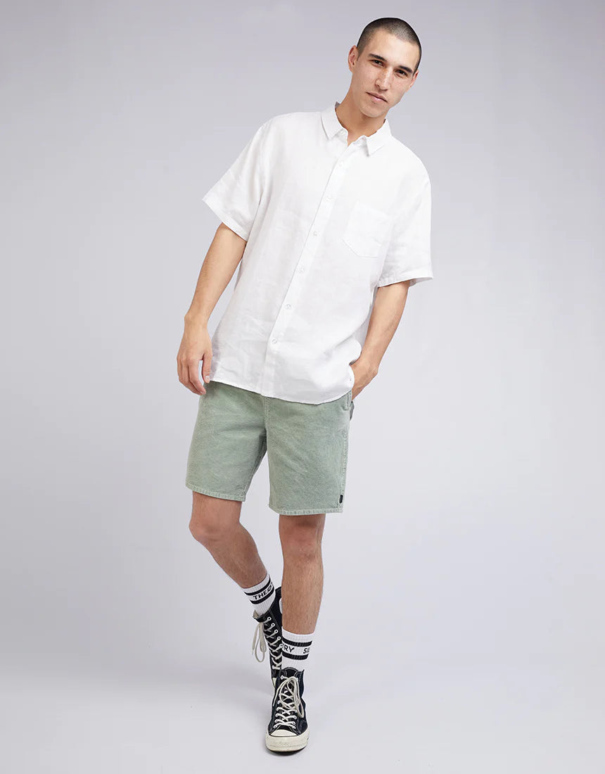 SILENT THEORY - Cord Short - LIGHT GREEN