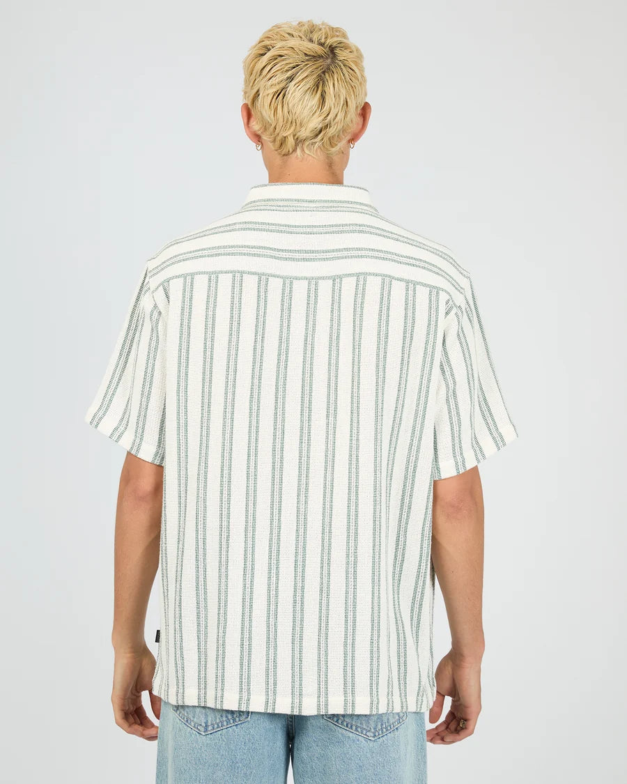 SILENT THEORY - Hampton SS Shirt - GREEN