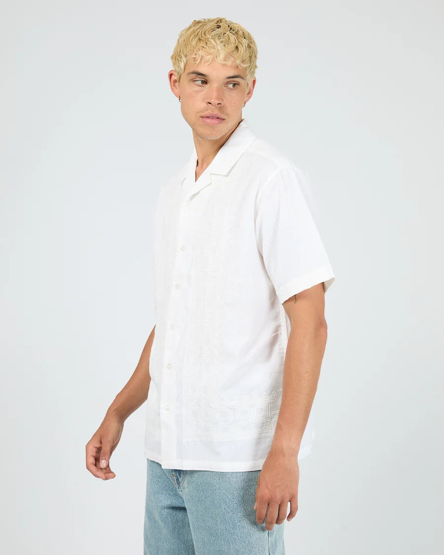 SILENT THEORY - Shores SS Shirt - WHITE