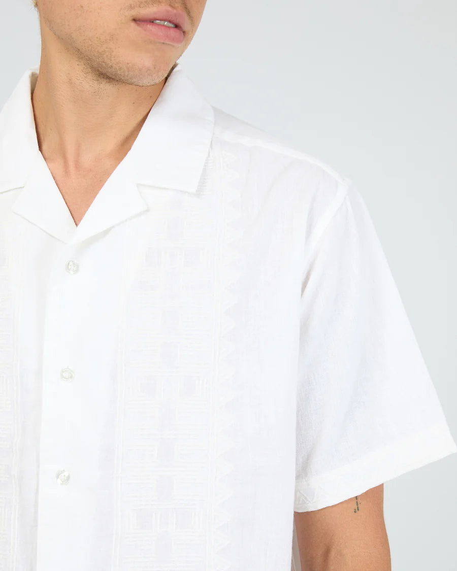 SILENT THEORY - Shores SS Shirt - WHITE