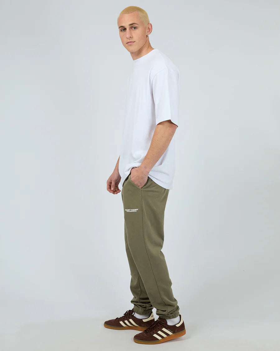 SILENT THEORY - Essential Theory Track Pant - Khaki