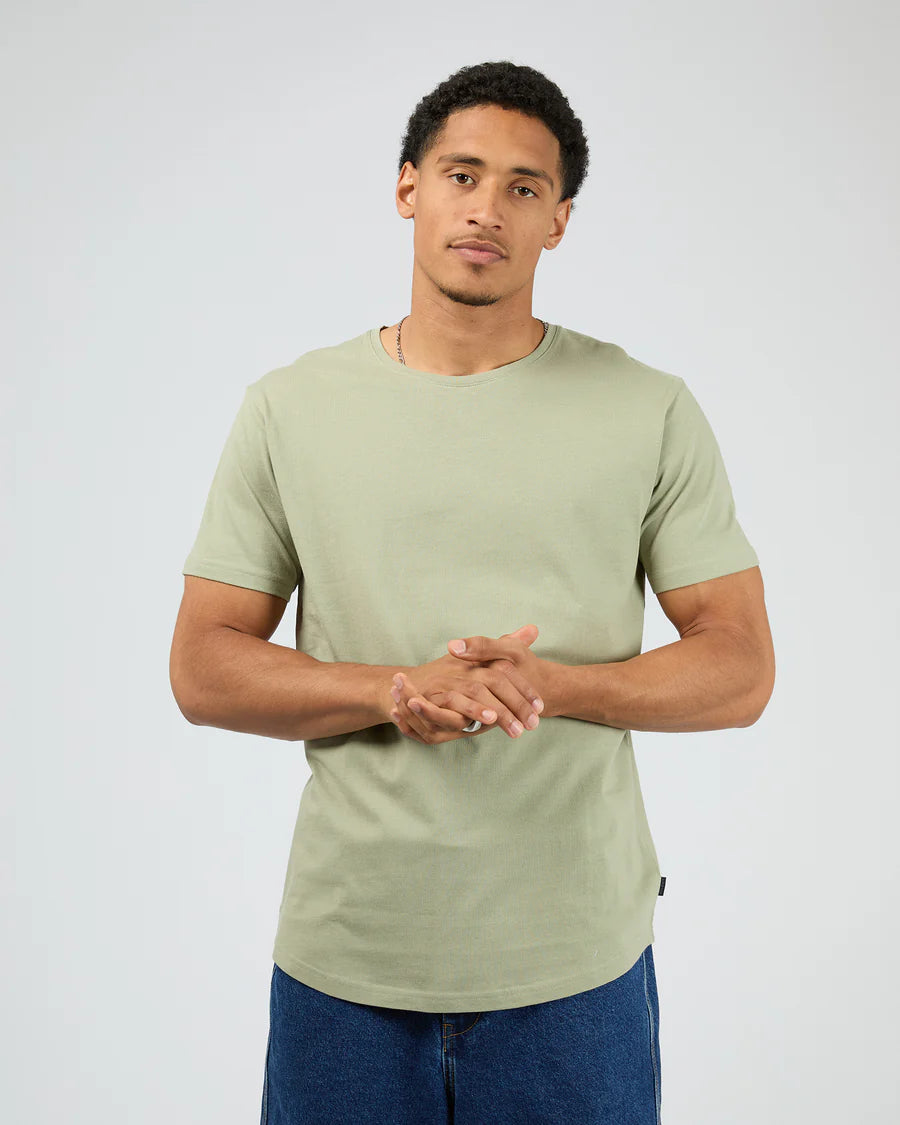SILENT THEORY - Solid Tail Tee - Sage