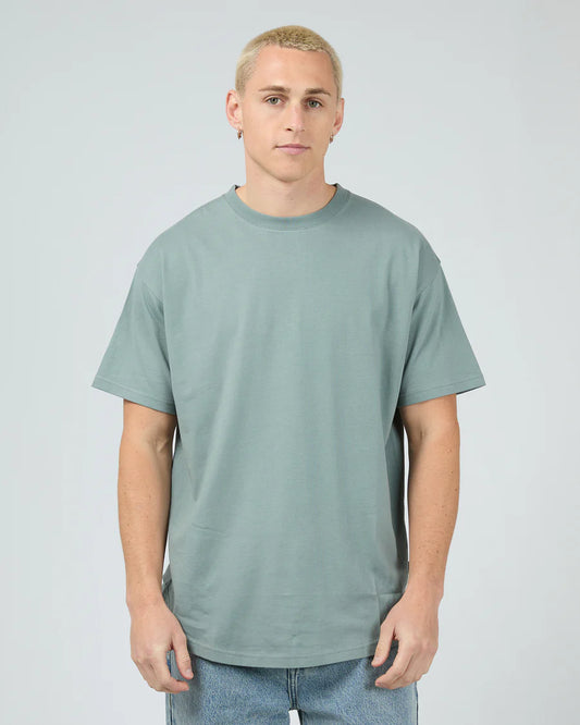 SILENT THEORY - Solid Tail Tee - Steel